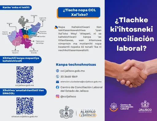 ¿Tlachke ki’ihtosneki conciliación laboral? (Náhuatl) Conciliación Laboral