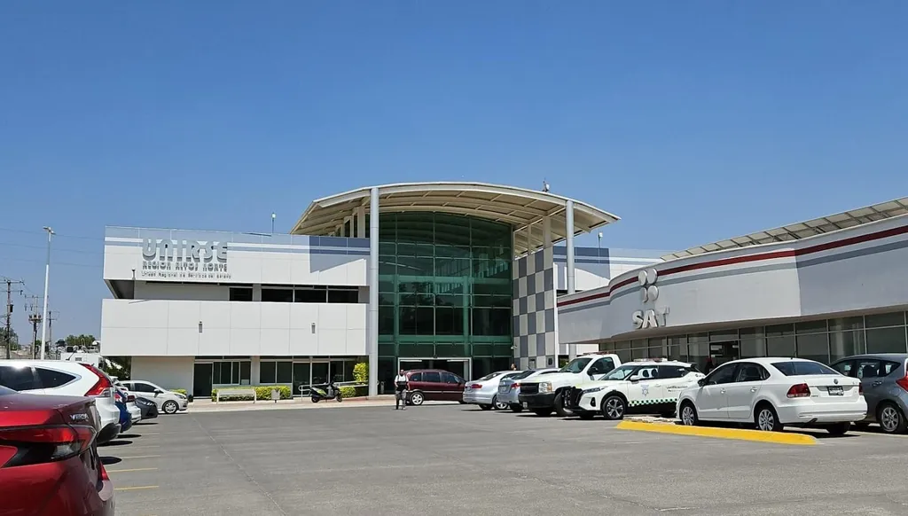 Fachada de la oficina de Lagos de Moreno