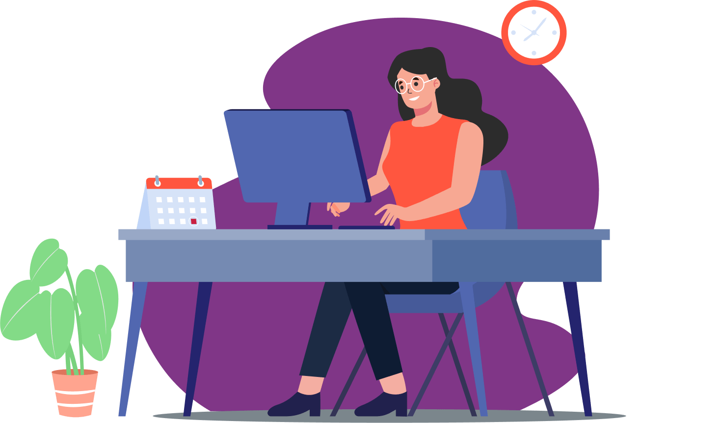 Ilustración de terminación laboral